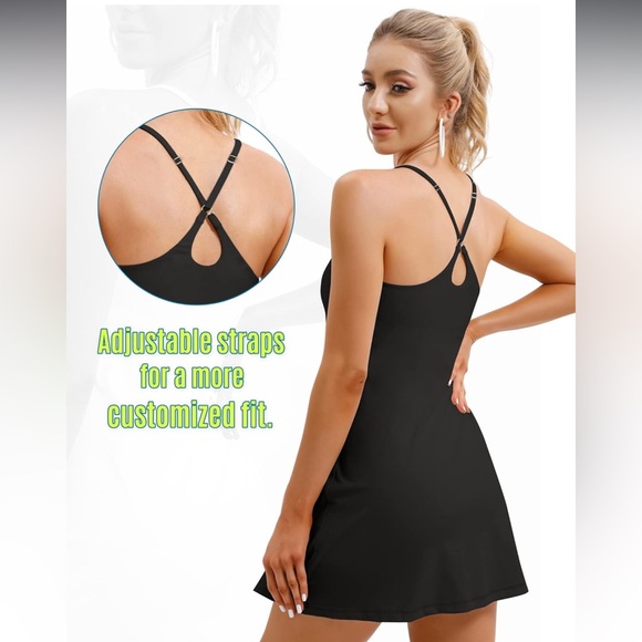 Black Tennis Dress - Picture 6 of 8